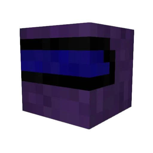 Voltro Minecraft avatar head, 3D render