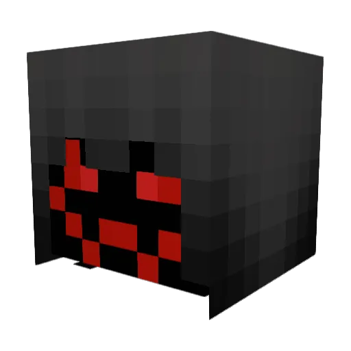 VoltronXbox Minecraft avatar head, 3D render