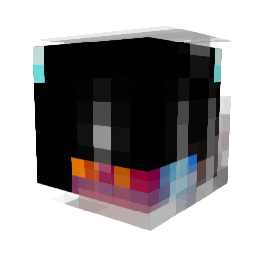 VolvoFH16007 Minecraft avatar head, 3D render
