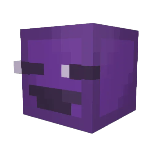 VonIX00 Minecraft avatar head, 3D render