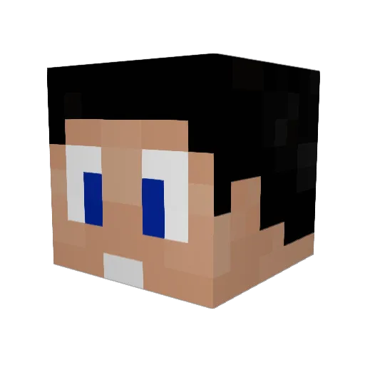Von_Lugheim Minecraft avatar head, 3D render