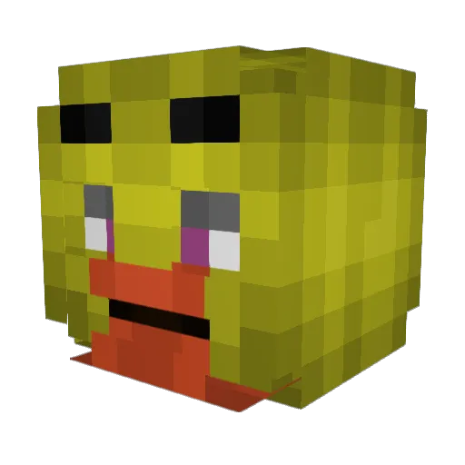 Von_Slaughter Minecraft avatar head, 3D render