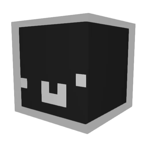 Vone3D Minecraft avatar head, 3D render