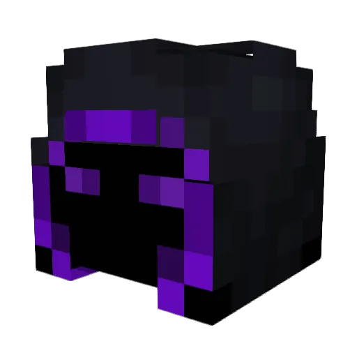 Vonkun Minecraft avatar head, 3D render