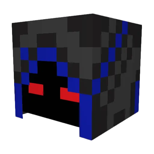VooDooMedic Minecraft avatar head, 3D render