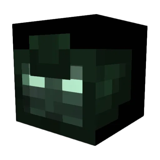 Voodoo903 Minecraft avatar head, 3D render