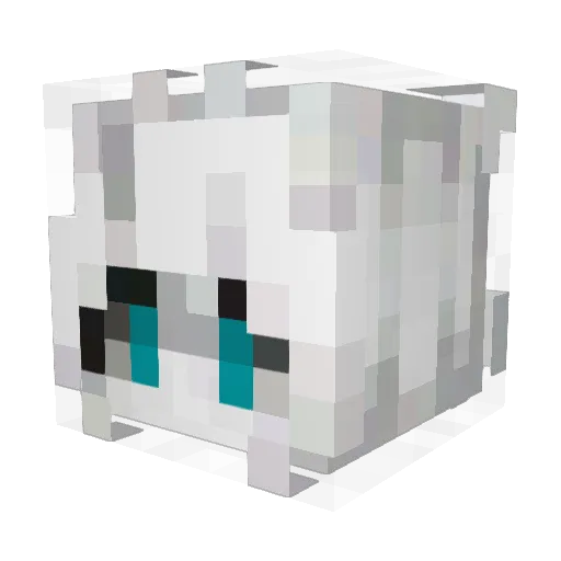 Vordt1 Minecraft avatar head, 3D render