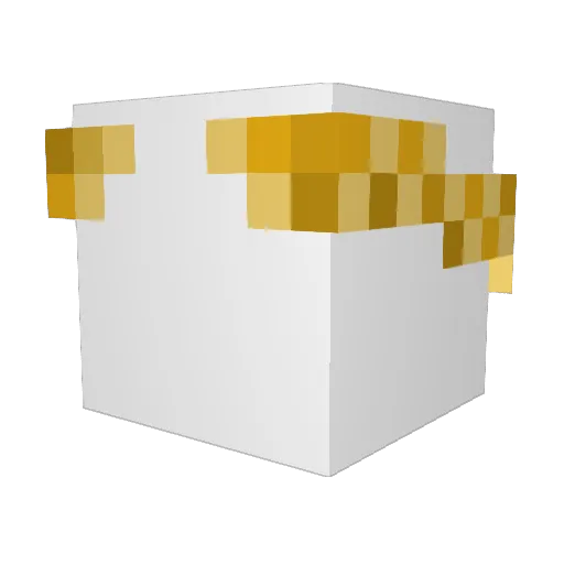 Vornalis Minecraft avatar head, 3D render