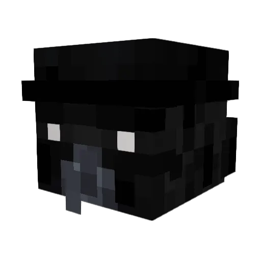 VoronArt Minecraft avatar head, 3D render