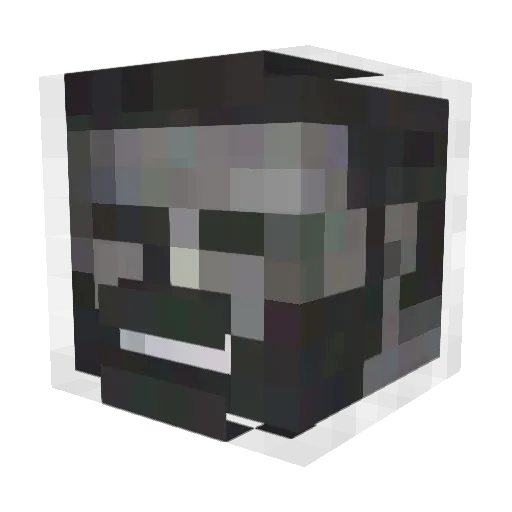 Vorten230 Minecraft avatar head, 3D render