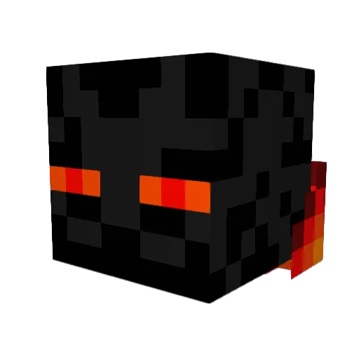 Vortex9396 Minecraft avatar head, 3D render