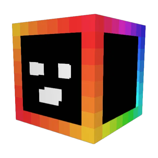 VortexG_ Minecraft avatar head, 3D render