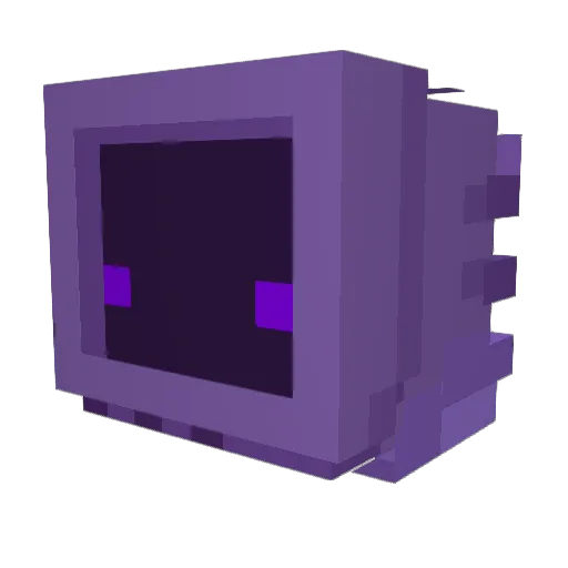 VortexTraveler Minecraft avatar head, 3D render