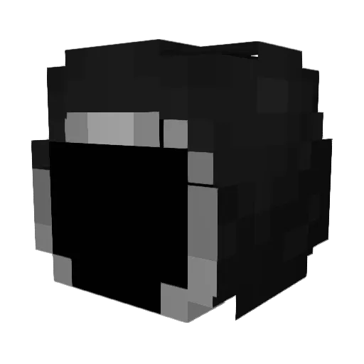 Vortex_Monkey Minecraft avatar head, 3D render
