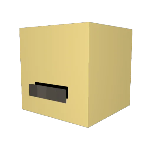 Vortexis7 Minecraft avatar head, 3D render