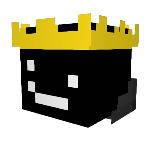 VortexwonderonYT Minecraft avatar head, 3D render