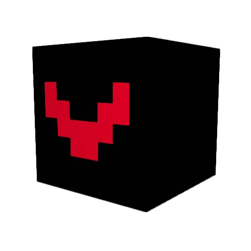 Vorynex Minecraft avatar head, 3D render
