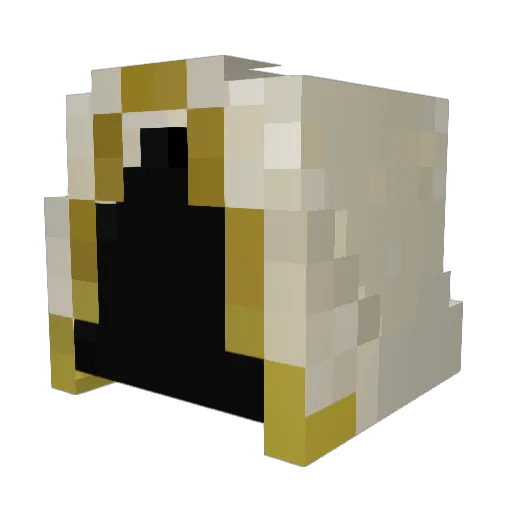 Vox7611 Minecraft avatar head, 3D render