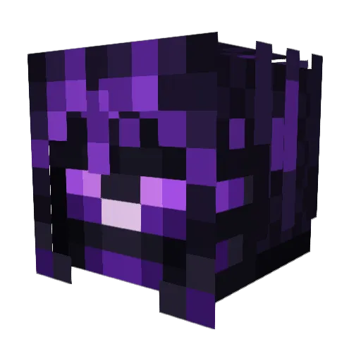 VoxHQ Minecraft avatar head, 3D render