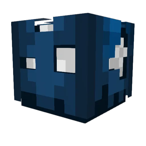 Voxento Minecraft avatar head, 3D render