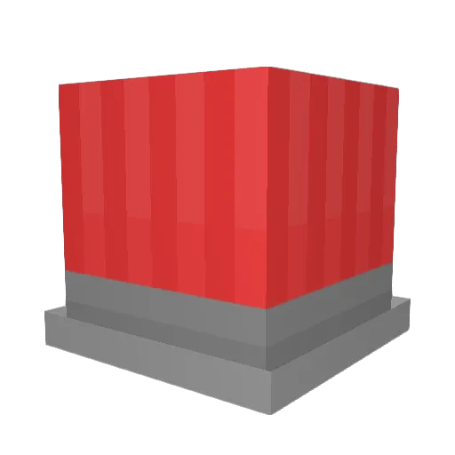 Vozgar Minecraft avatar head, 3D render