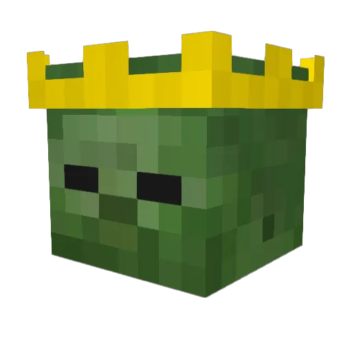 Vozhban Minecraft avatar head, 3D render