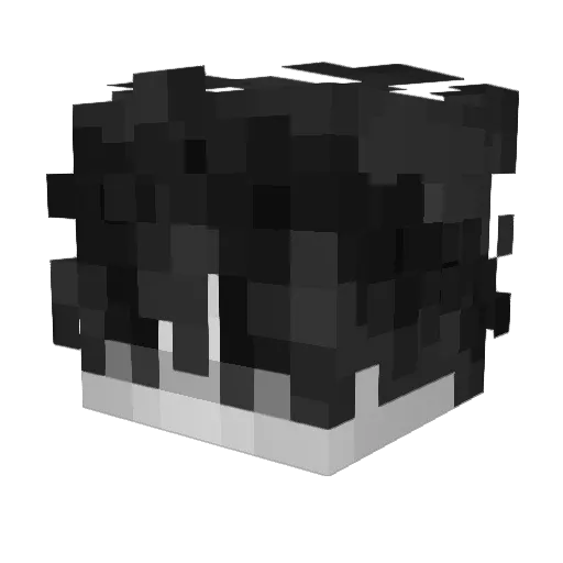 VpsCoffzin Minecraft avatar head, 3D render