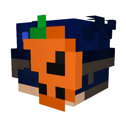 Vqle_PvP Minecraft avatar head, 3D render