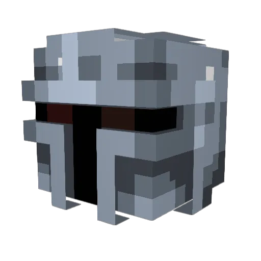 Vracky_183 Minecraft avatar head, 3D render