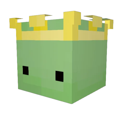 Vrashnire Minecraft avatar head, 3D render