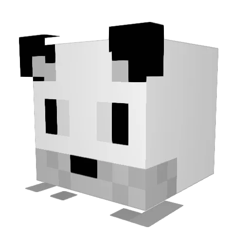 Vreynade Minecraft avatar head, 3D render