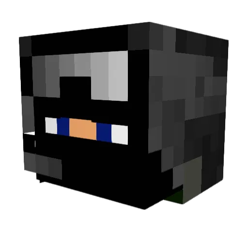 Vrieskist_ Minecraft avatar head, 3D render