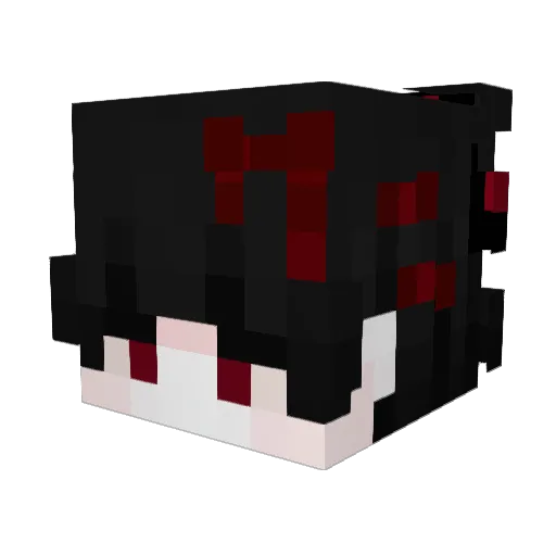 Vrn0z Minecraft avatar head, 3D render