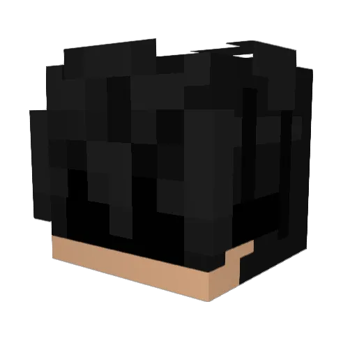 Vroxmc Minecraft avatar head, 3D render