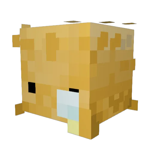 Vrxdar Minecraft avatar head, 3D render