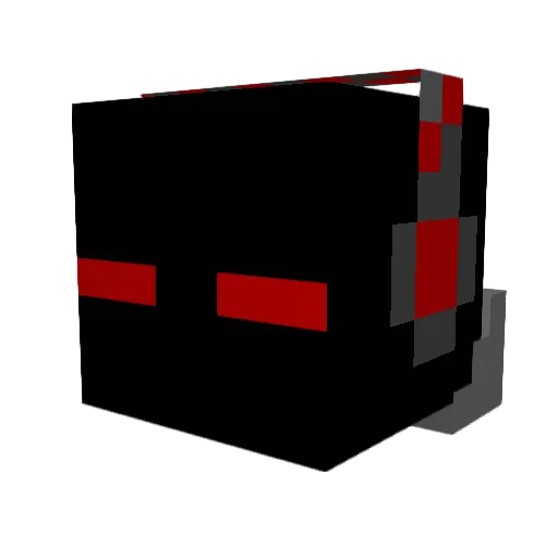 Vs_Awesome Minecraft avatar head, 3D render