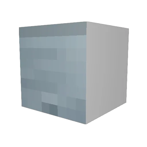 Vt1 Minecraft avatar head, 3D render