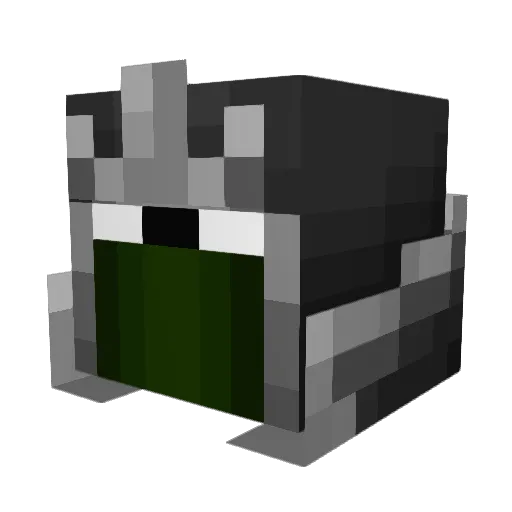 VtW503 Minecraft avatar head, 3D render