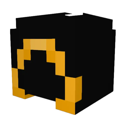 Vuchino5 Minecraft avatar head, 3D render