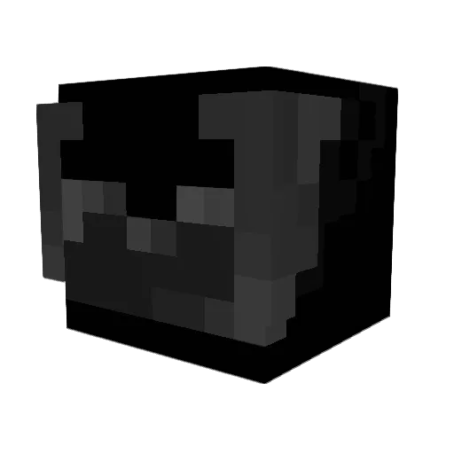 VukMC_ Minecraft avatar head, 3D render