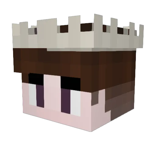 VulcanFlame8745 Minecraft avatar head, 3D render