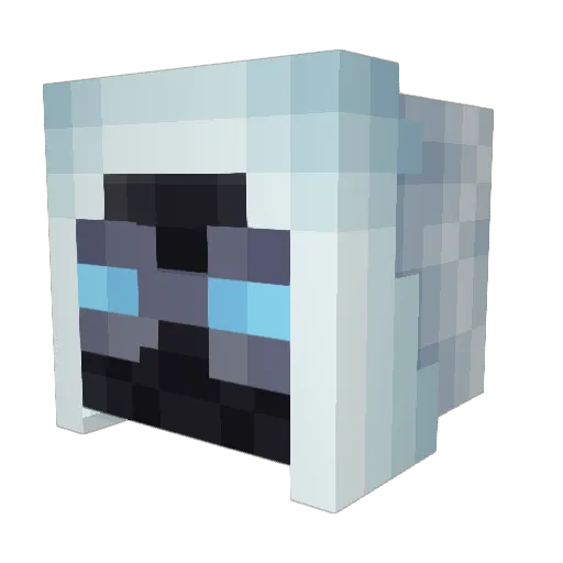 VulcanRaptor Minecraft avatar head, 3D render