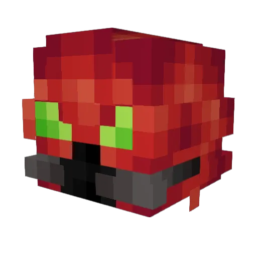 Vulcan_Augustus Minecraft avatar head, 3D render