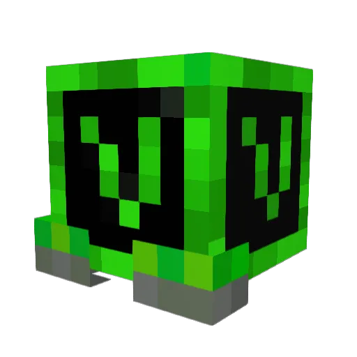 Vulfsonn Minecraft avatar head, 3D render
