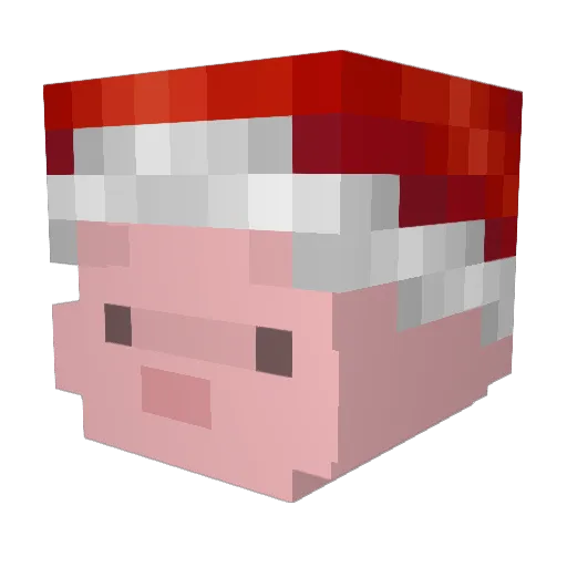 VulpineCap49376 Minecraft avatar head, 3D render
