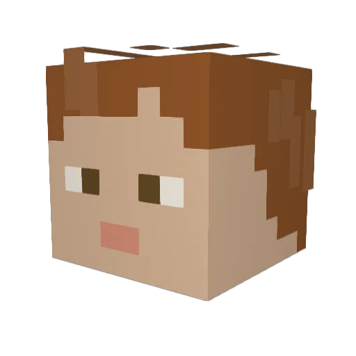 VulsiegRAHL Minecraft avatar head, 3D render