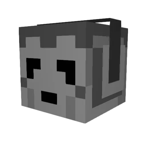VurgeMatter Minecraft avatar head, 3D render