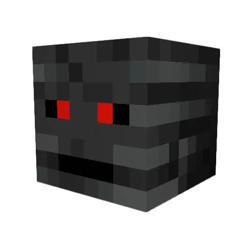 VuurtorenSLS Minecraft avatar head, 3D render