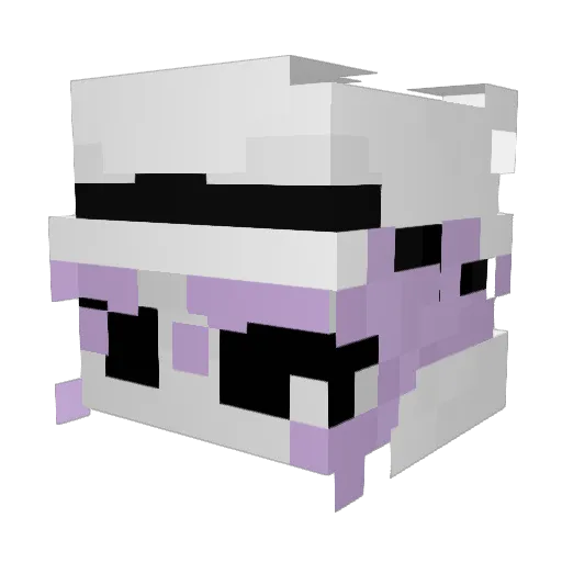 Vuzarre Minecraft avatar head, 3D render