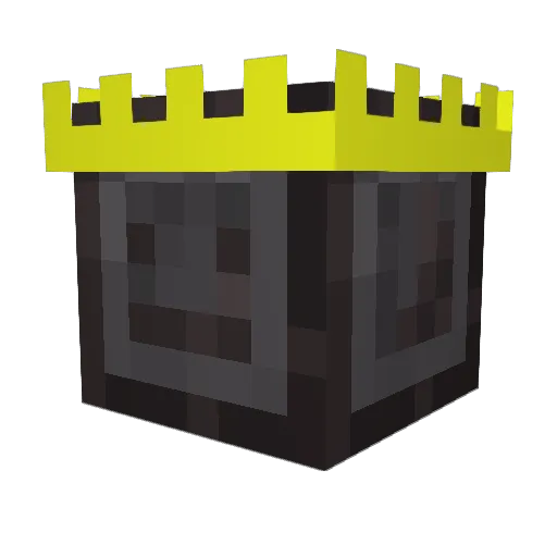 Vx1e_ Minecraft avatar head, 3D render
